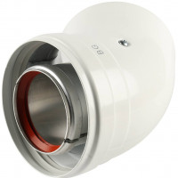 Коаксиальный отвод Baxi KHG71410161- DN 60/100, 45°, (для котлов Luna/Eco/Nuvola)